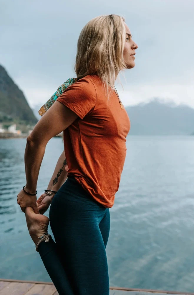 Organic Wool And Silk T-skjorte (Dame) - Bilde 5