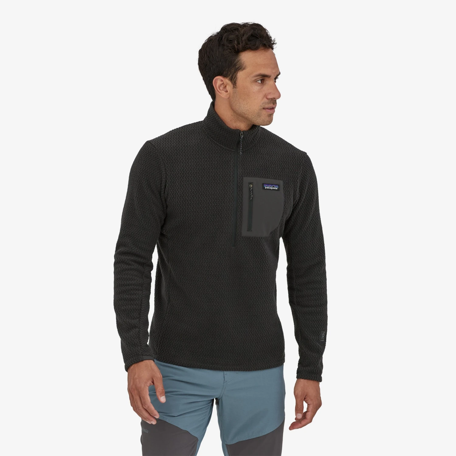 Patagonia R1 Air Zip-Neck Fleecegenser (Herre) - Bilde 2