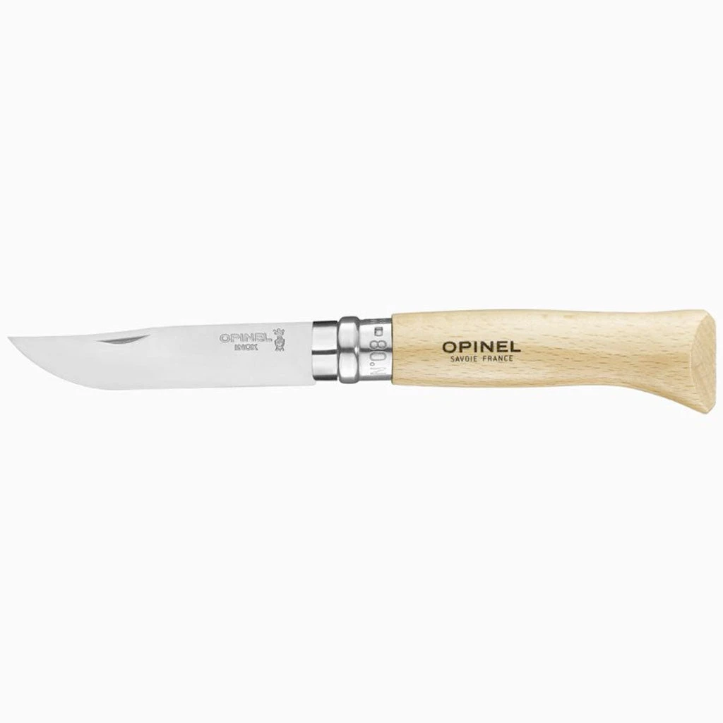 Opinel N°08 Stainless Steel + Sheath - Bilde 2