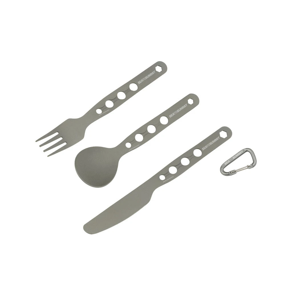 Sea To Summit AlphaSet 3 Piece Turbestikk (kniv/skje/gaffel)