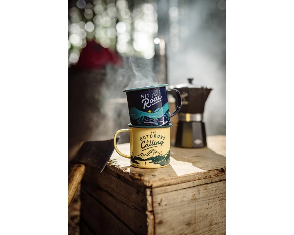 Emaljekopp "Hit The Road" - Bilde 2