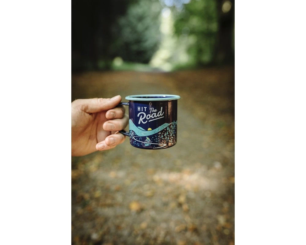 Emaljekopp "Hit The Road" - Bilde 3