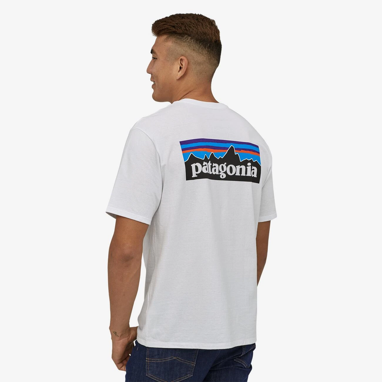 Patagonia P-6 Logo Responsibili-Tee Herre - Bilde 5