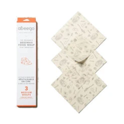Beeswax Food Wrap Medium 3-pack