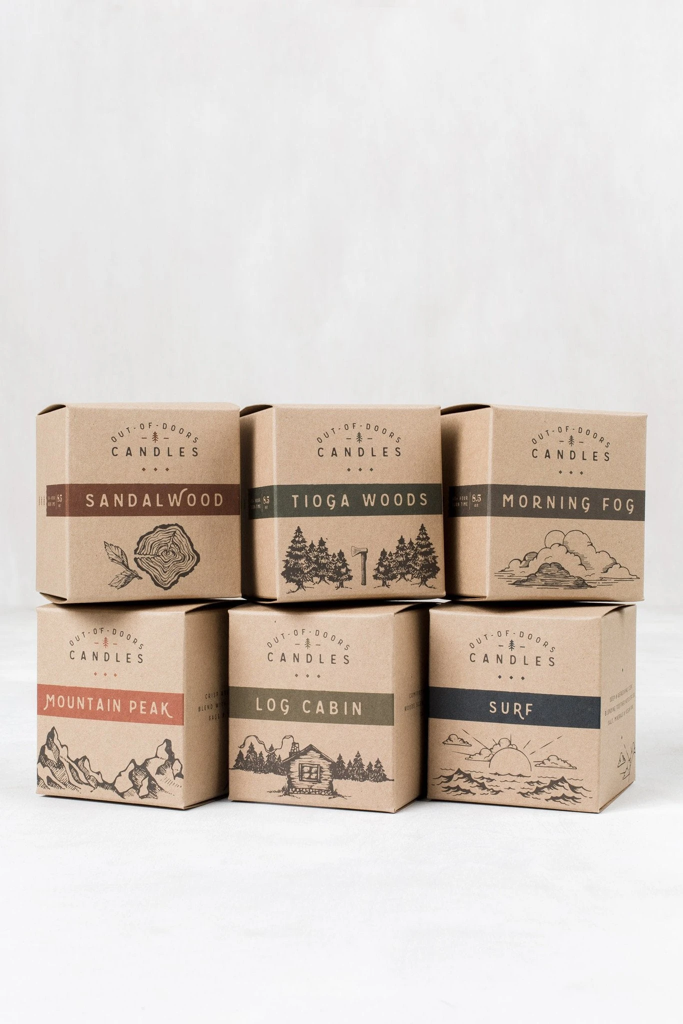 United By Blue Out-of-doors Candle 3oz Mountain - Bilde 2