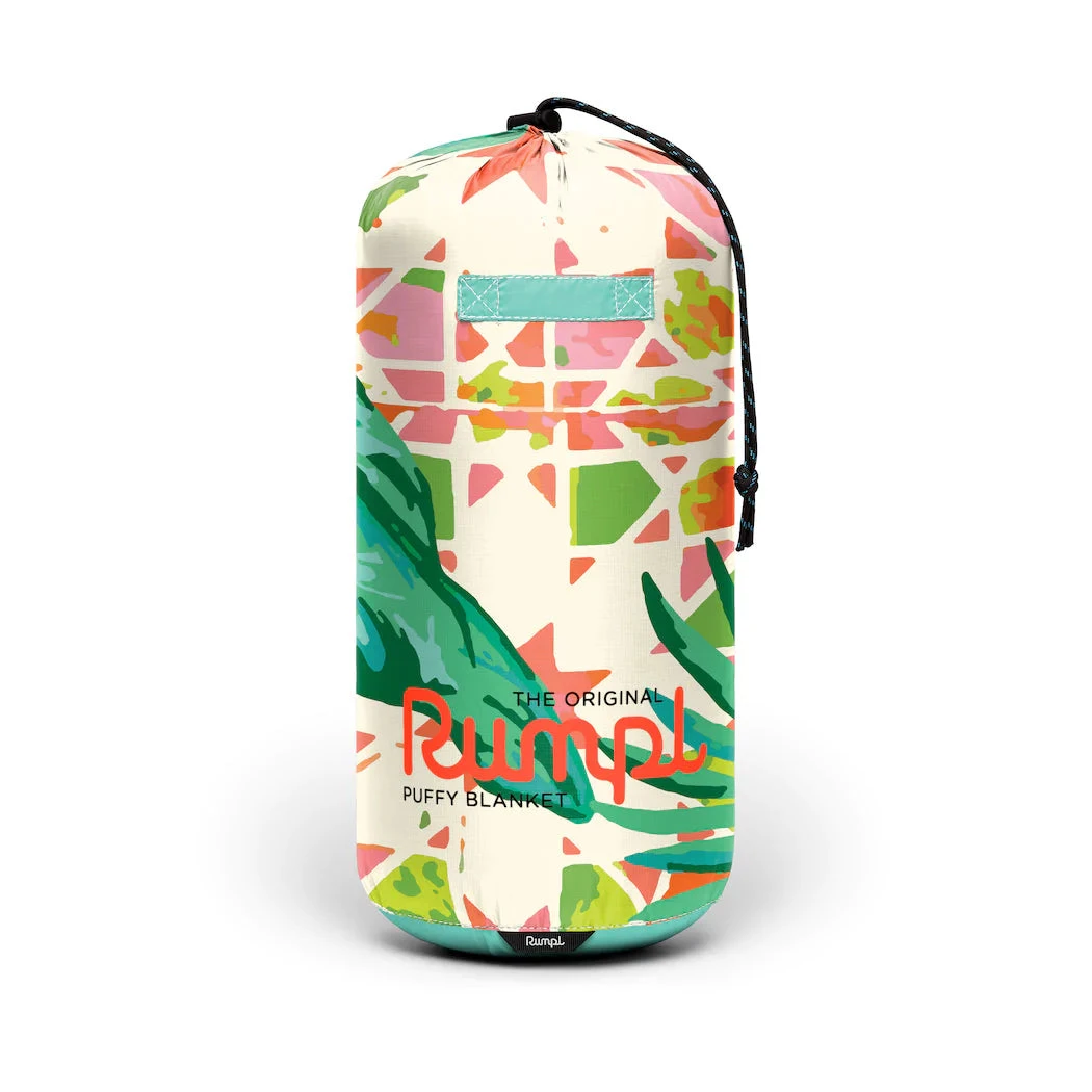 Rumpl The Original Puffy Blanket Turpledd (Moroccan Palm) - Bilde 4